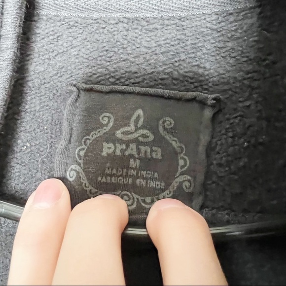 Prana Gray Car Coat Size Medium Women’s - Picture 3 of 4